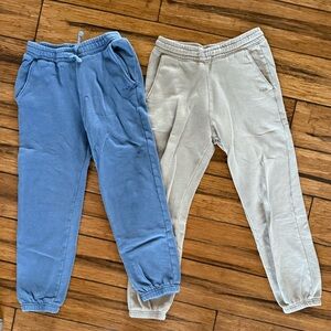 Abercrombie Kids Blue and Beige Joggers